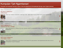 Tablet Screenshot of ngambarsari.com